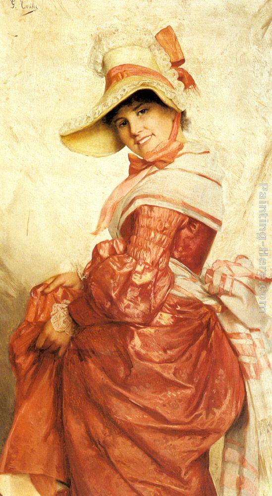 Giovanni Costa A Girl in Red